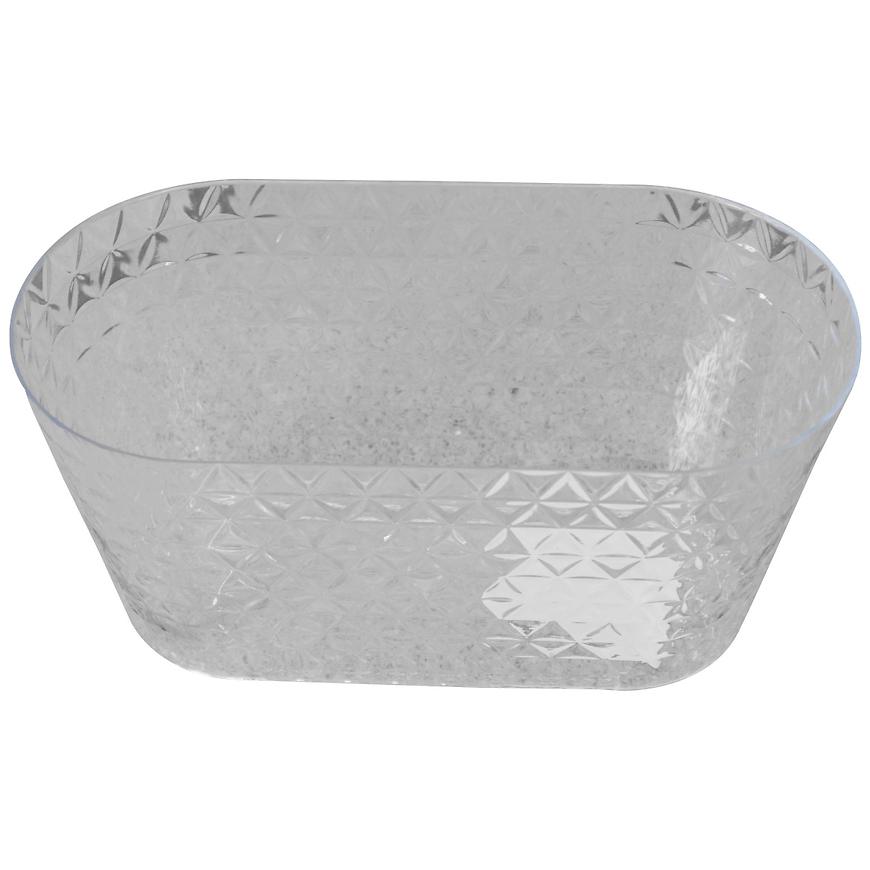 Kvetináč Diament Petit 23 cm transparent