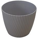 Kvetináč Mika 17 cm taupe
