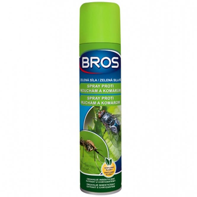 BROS Sprej proti muchám a komárom 300 ml Zelená sila