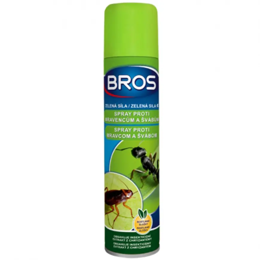 Bros Spray proti mravcom a švábom 300 ml Zelená Síla