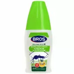 BROS Repelent proti komárom a kliešťom zelená sila 50 ml
