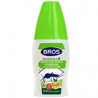 BROS Repelent proti komárom a kliešťom zelená sila 50 ml