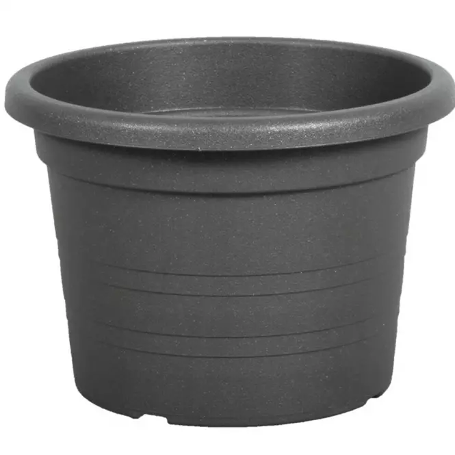 Kvetináč Cilindro 18 cm antracit