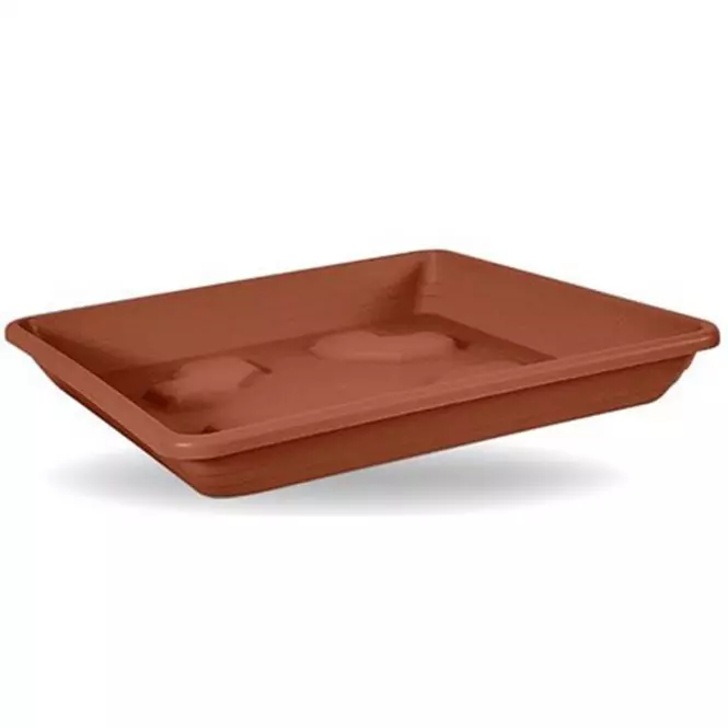 Podmiska Quadrato 16x16 cm terakota