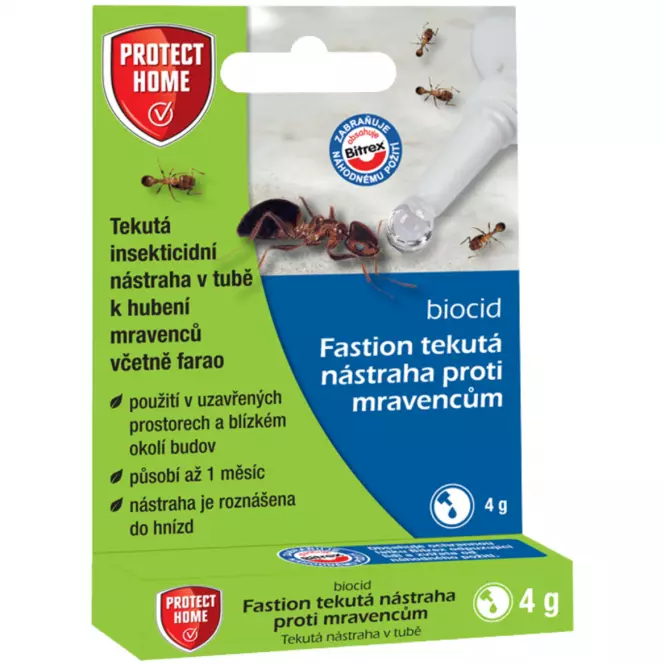 Insekticíd FASTION nástraha na mravce kvapalný 4g