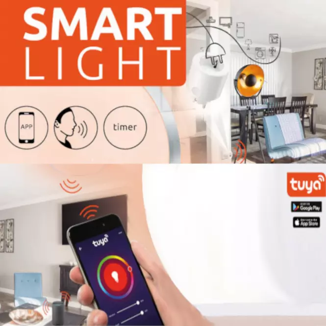 Lampa 41386-30RGBSH SMART LIGHT 30W 3000-6000K PL1,2