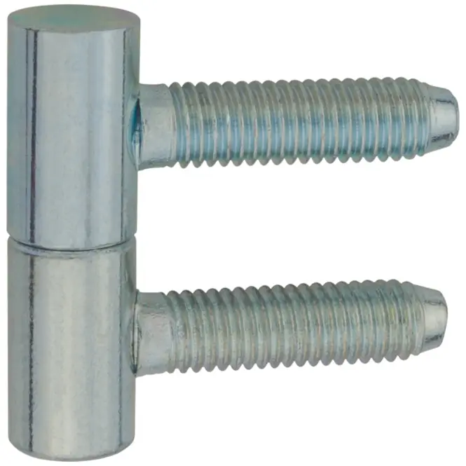 Záves 12x35 mm pozinkovaný biely 2 ks