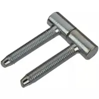 Záves 12x50 mm pozinkovaný biely 2 ks