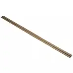 Klavírový záves 31 mm x 0,60 m zlatý