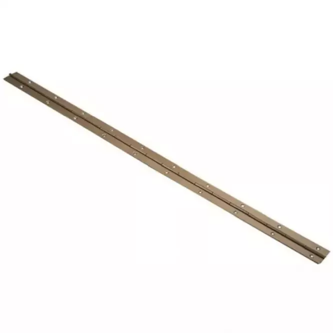 Klavírový záves 31 mm x 0,60 m zlatý