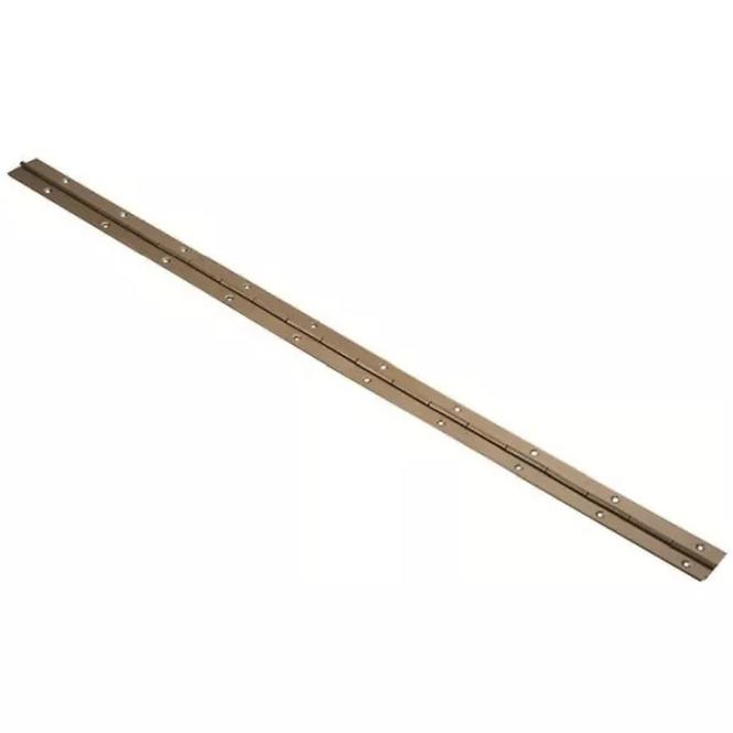 Klavírový záves 31 mm x 0,60 m zlatý