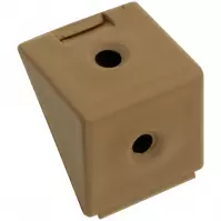 Spojovací uholník  malý - béžový 12 ks