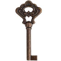 Kľúč na nábytok 0402 mosadzný nikel