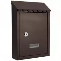 Poštová schránka Tasos hnedá B6