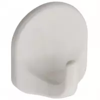 Samolepiaci háčik biely