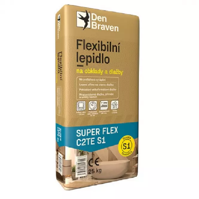 Den Braven Flexibilné lepidlo Super Flex C2TE S1 25 kg