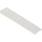 Klin 8x20x100mm bezfarebný 4 ks