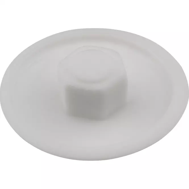 Plastová krytka 12 mm biela 100 ks