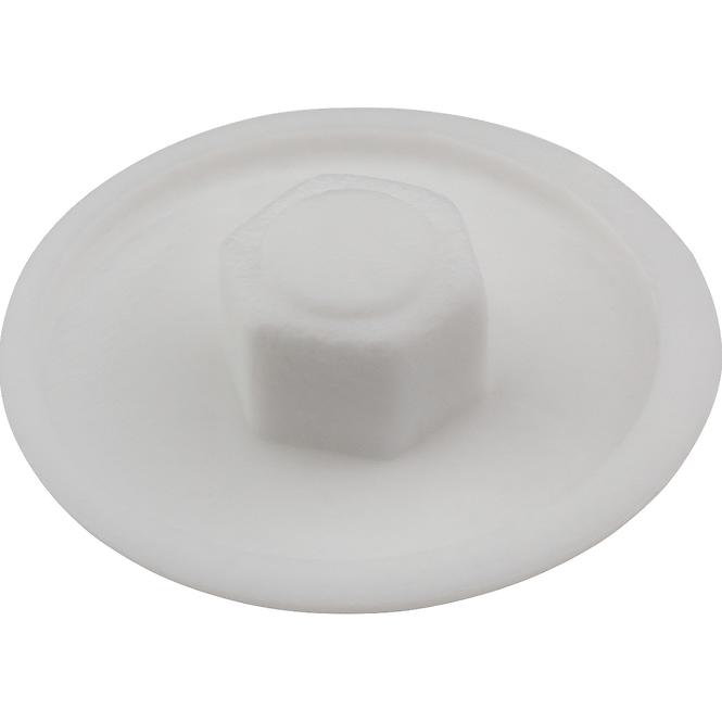 Plastová krytka 12 mm biela 100 ks