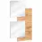 Zrkadlo  Easy TYP01 wotan/biely