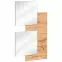 Zrkadlo  Easy TYP01 wotan/biely