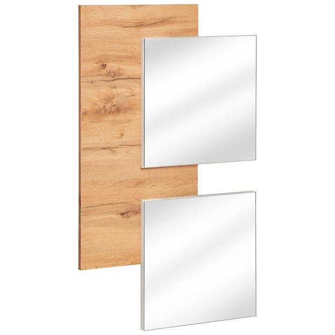 Zrkadlo  Easy TYP01 wotan/biely,2