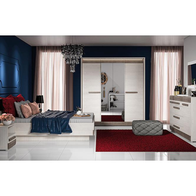 TV stolík Blanco 10 128 borovica snežná/new grey,10