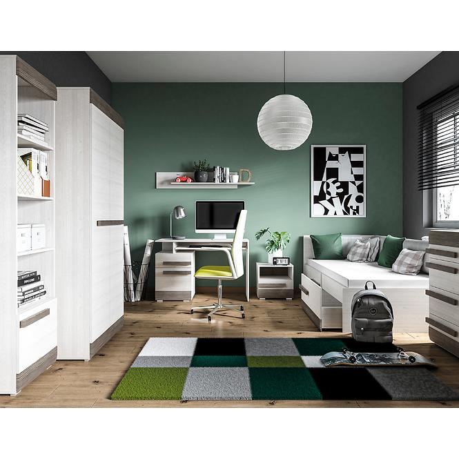 TV stolík Blanco 10 128 borovica snežná/new grey,4