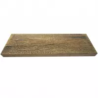 Záhradný nášľap Antic 75x25x4cm hnedý