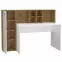 Písací stôl Bolitarr dub artisan/biely,3