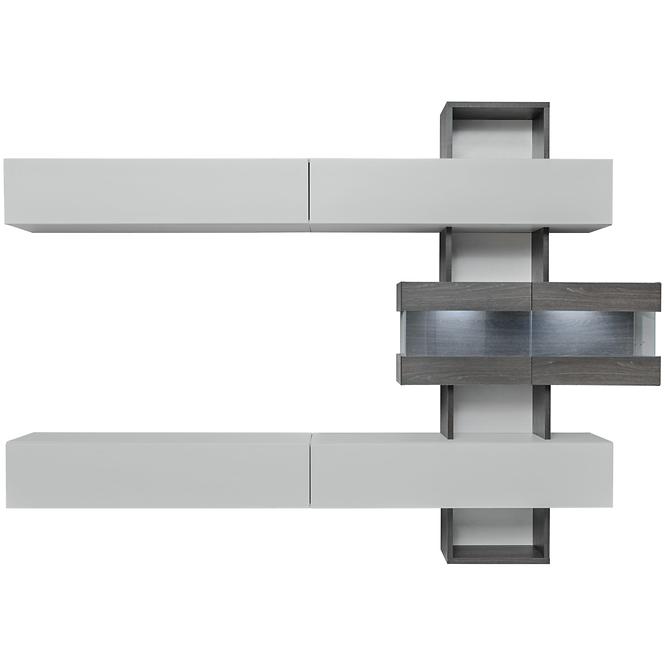 Obývacia stena Tokyo grafit/perla gray,3