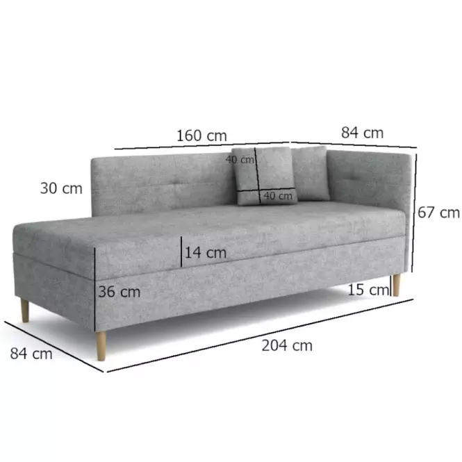 Postel Olimp Pocket P 80x200 Lotus 11