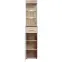 Skriňa Gustavo TYPB+C 40 cm – dub wellington/biela, jednodverová, zásuvka,2