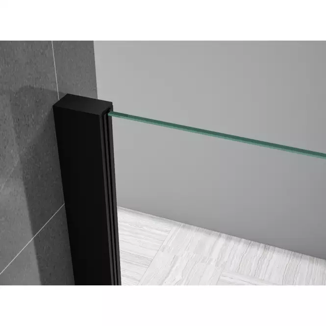 Sprchový kút Valentina Black 100/80/190