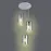 Luster 18078-3Y KOX PLAF CHR LW3