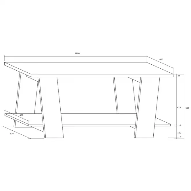 Konferenčný stolík Via Artisan