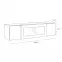 Komoda +Biokrb FLY SBK biely,3