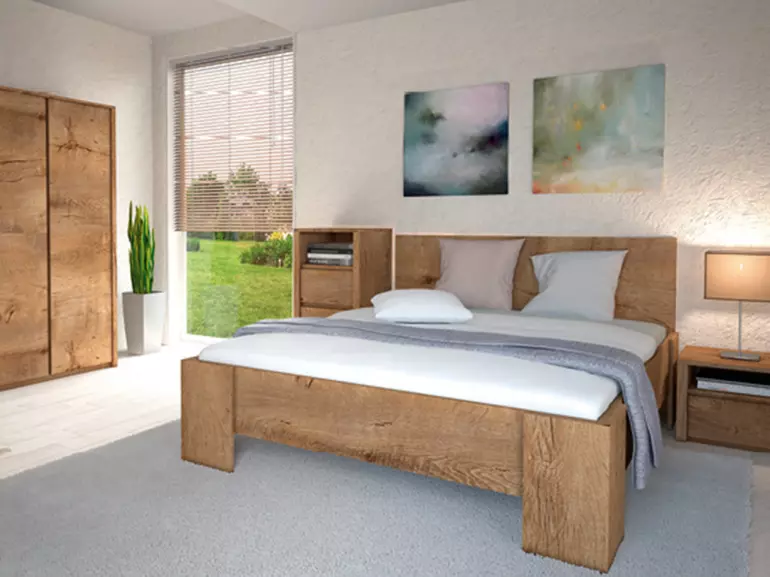 Rozkladací stôl Montana 160/203x90cm dub lefkas,4