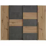 Skriňa Narago 2 270 NRGS82511-C752 Dub Artisan/Betón