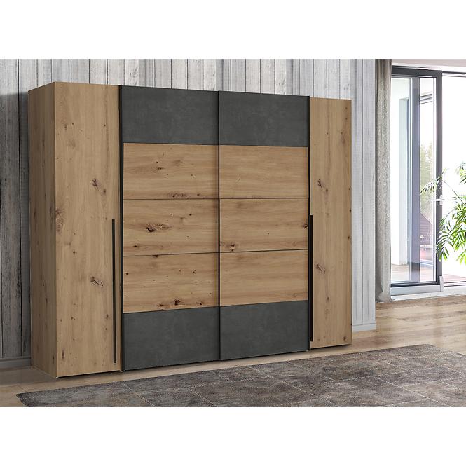 Skriňa Narago 4 270 NRGS82511-C752 Dub Artisan/Betón,2