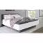 Posteľ Julietta 167 JLTL167-C289 s nádobou betón/biely lesk,7