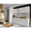 Kuchynská skrinka Vita D40S3 Biely lesk,13