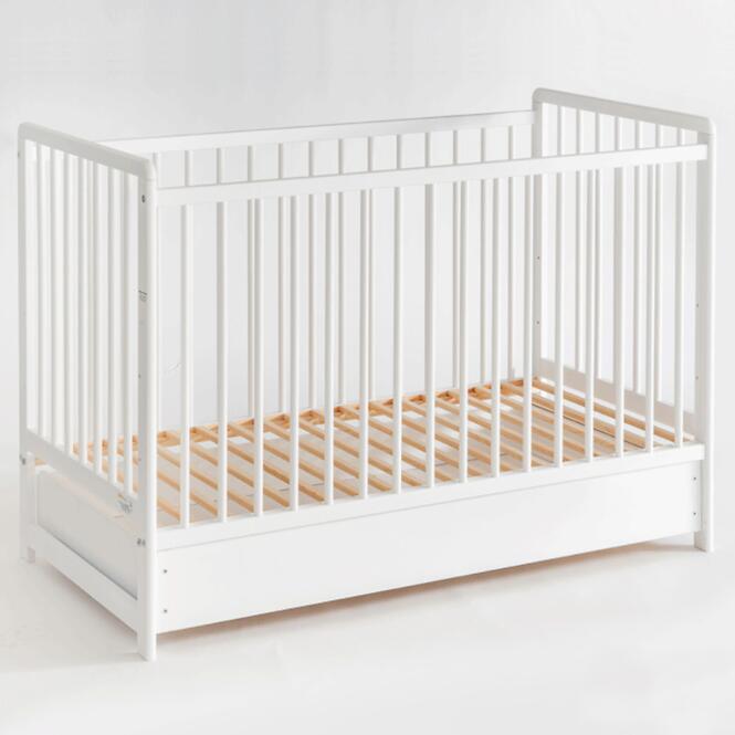 Postieľka Cypi II Plus Zásuvka biela