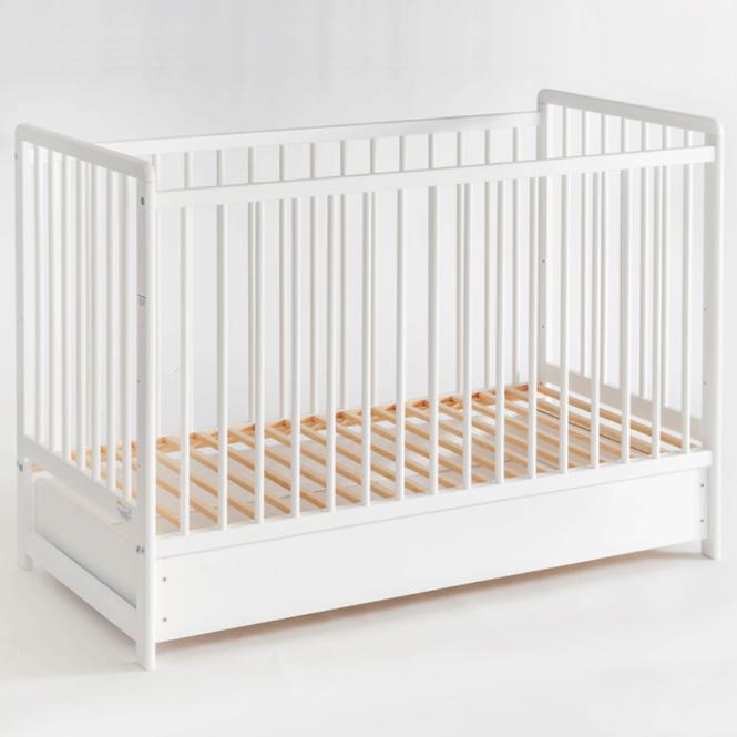 Postieľka Cypi II Plus Zásuvka Biely,5