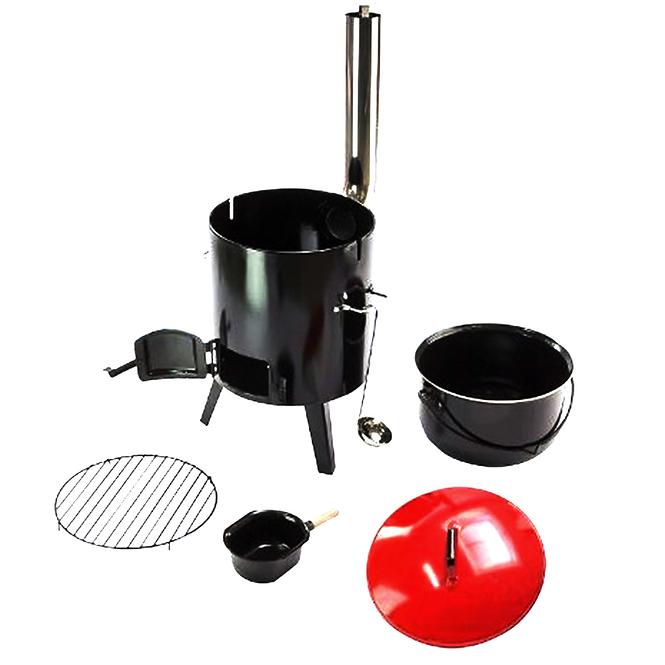 Poľovnícky kotlík s pecou 14l 11275,13