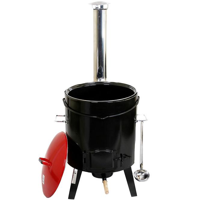 Poľovnícky kotlík s pecou 14l 11275,5