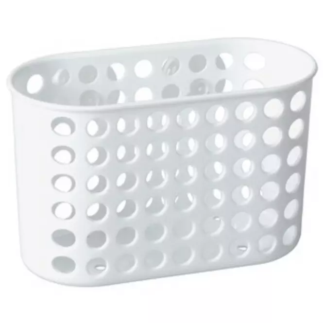 Košík PVC XL biely ry.mpw