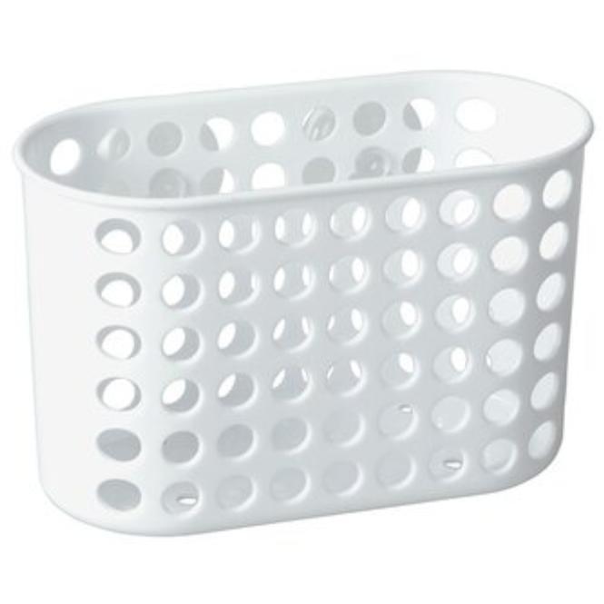 Košík PVC XL biely ry.mpw