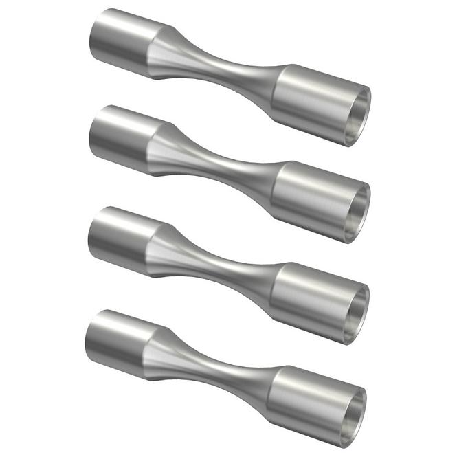 Koleno ohnuté 12 mm  4 ks nehrdz. oceľ aisi304