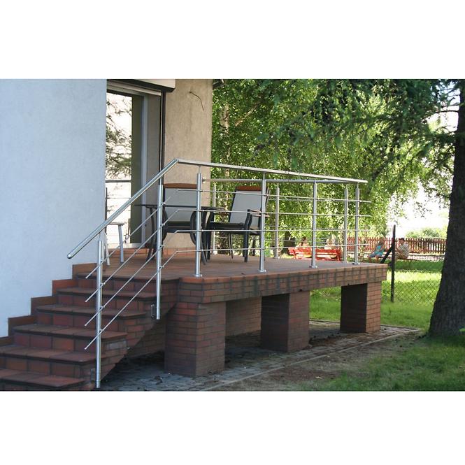 Koleno ohnuté 12 mm  4 ks nehrdz. oceľ aisi304